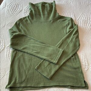 J. Crew Sage Green Turtleneck Sweater
